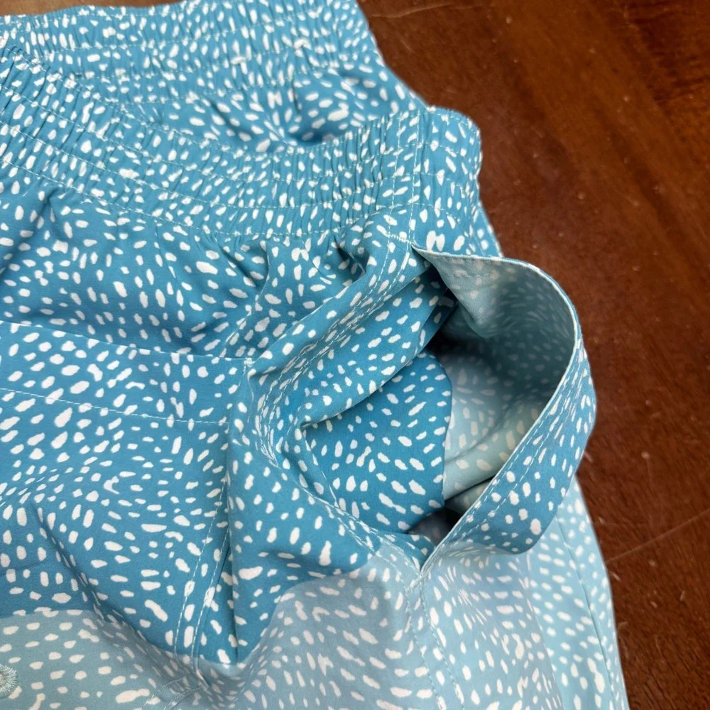Chubbies Swim Trunks Mens 2XL Blue Ombre Speckled‎ 8